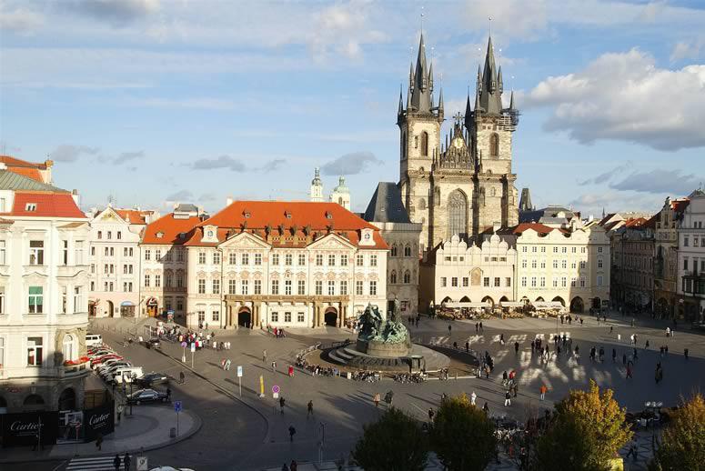 Hotel Cerna Liska Prag Exterior foto